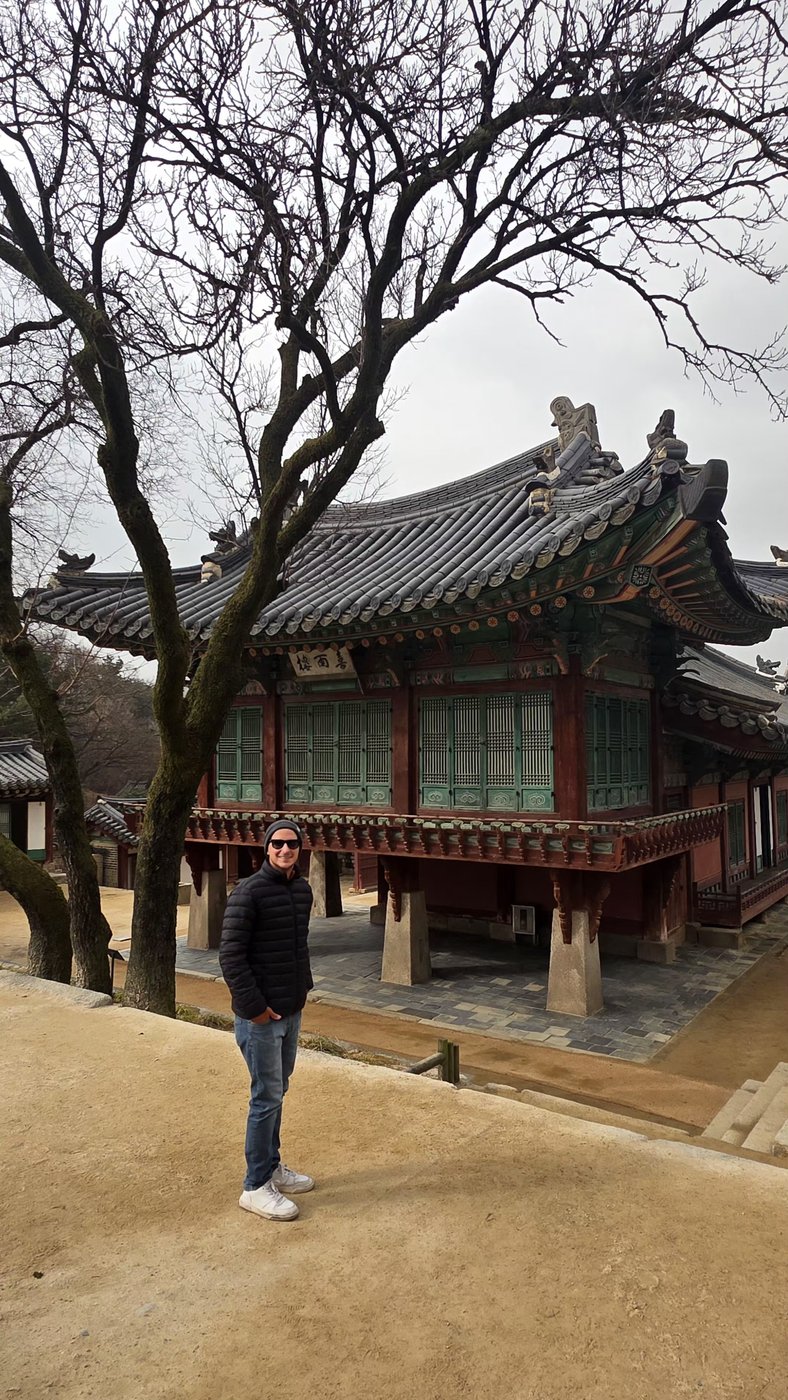 foto: templo no Palácio de Changdeokgung, Seul